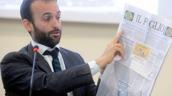Claudio Cerasa riceve il premio giornalistico a Foligno il 4 settembre