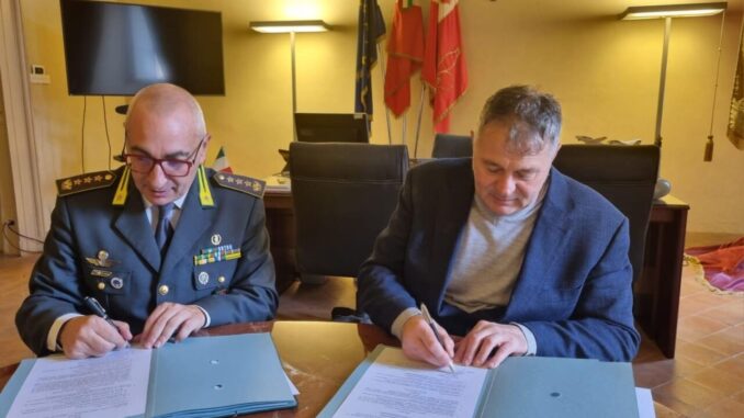 Protocollo d'intesa tra Comune di Foligno e Guardia di Finanza