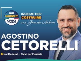 Agostino Cetorelli candidato alle regionali dell'Umbria, ecco i motivi