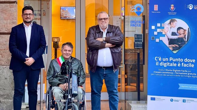 A Foligno apre nuovo 'Punto Digitale Facile' nel Palazzo Comunale