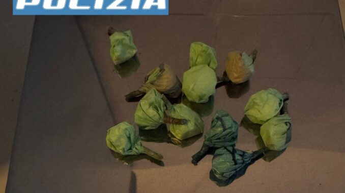 Arrestato un 22enne per possesso di cocaina a Foligno
