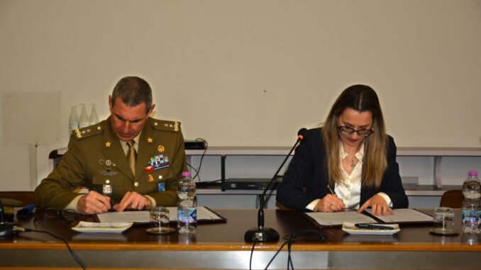 Si rinnova collaborazione tra Esercito Istituto Tecnico “Leonardo da Vinci”