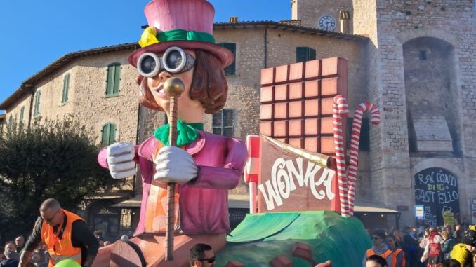 Successo per l'inaugurazione del Carnevale di Sant'Eraclio