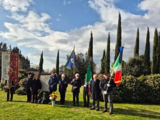 Cerimonia commemorativa per i 24 deportati folignati