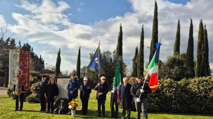 Cerimonia commemorativa per i 24 deportati folignati Cerimonia commemorativa per i 24 deportati folignati