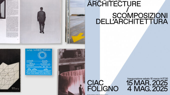 Inaugurazione sabato 15 marzo alle 17.30