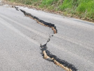 Strada chiusa per frana, riapertura parziale prevista a breve