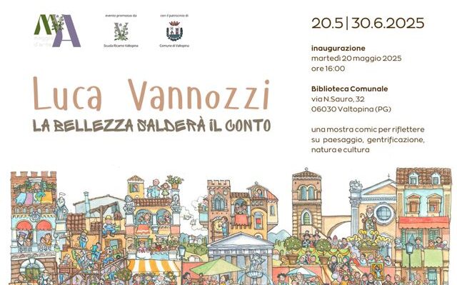 Luca Vannozzi, "La bellezza salderà il conto"