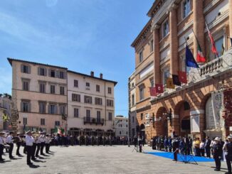 2 giugno, la cerimonia in piazza della Repubblica a Foligno