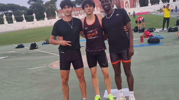 Atletica, giovani umbri in evidenza tra nazionali e record