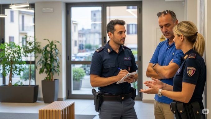 Disputa tra vicini sfocia in rissa, denunciati tre uomini a Foligno