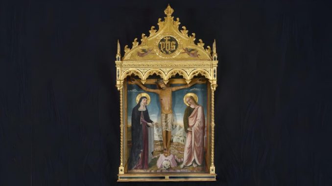 Il Tabernacolo di Nicolò Alunno torna a splendere