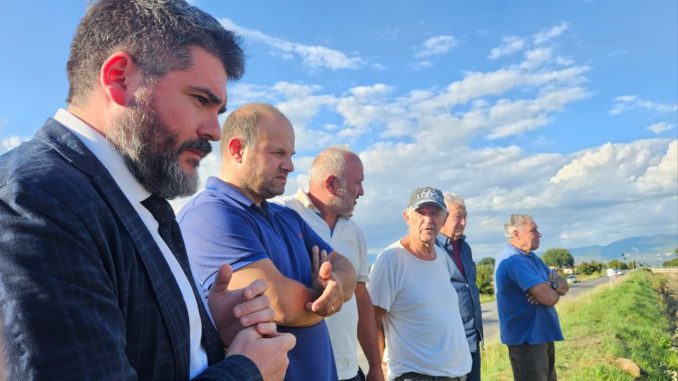Esondazione Tatarena e Ruicciano: sopralluogo a Montefalco