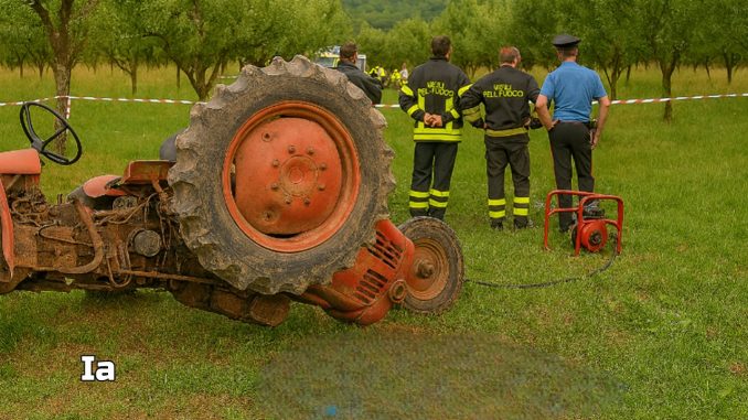 Tragedia a Villa di Liè Foligno: muore schiacciato dal trattore a 81 anni