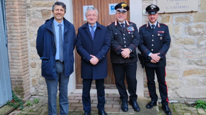 Prefetto Zito visita presidi Gualdo Cattaneo e Bevagna
