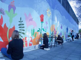 Street art contro la violenza: Foligno inaugura il suo murale