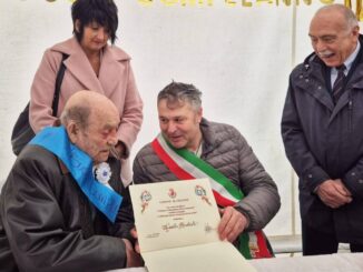 Foligno festeggia Marsilio Bastioli, simbolo di longevità