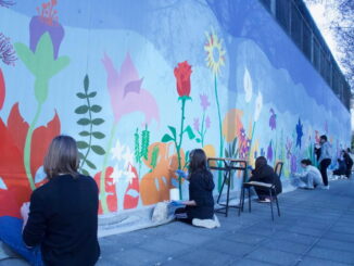Violenza di genere, a Foligno un murale unisce le scuole