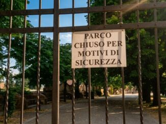Vento forte a Foligno chiude subito il Parco dei Canapè