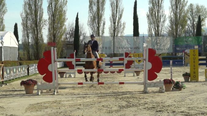 Francesco Morici domina il Gran Premio a ostacoli a Montefalco, Le Lame