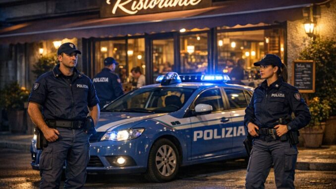 Minaccia con coltello dopo lite al ristorante denunciato a Foligno