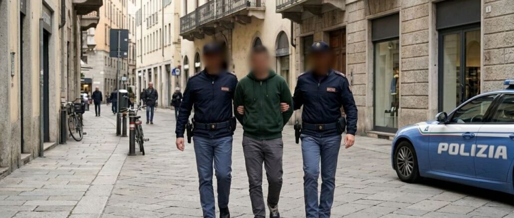 Uomo arrestato per violenza domestica aggredisce compagna