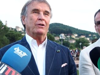 Cucinelli sogna nuovo teatro a Foligno, che si inspiri al Morlacchi [Video]